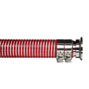 प्रकार PPSD - खाद्य ग्रेड पीवीसी प्रबलित नली